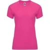 Roly Techniniai reglano marškinėliai iš CONTROL-DRY audinio BAHRAIN WOMAN Fluoro rožinė