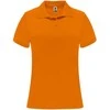 Roly Trumpų rankovių moteriški techniniai polo marškinėliai MONZHA WOMAN Fluoro oranžinė