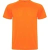 Roly Trumpų rankovių techniniai reglano marškinėliai MONTECARLO Fluoro oranžinė