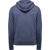 Roly Unisex džemperis su gobtuvu iš lengvo audinio MANASLU Heather denim