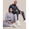 Roly Unisex džemperis su gobtuvu iš lengvo audinio MANASLU Heather pilkas