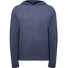 Roly Unisex džemperis su gobtuvu iš lengvo audinio MANASLU Heather denim