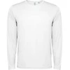 Roly Unisex ilgarankoviai techniniai marškinėliai ESTORIL L/S Balta