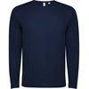 Roly Unisex ilgarankoviai techniniai marškinėliai ESTORIL L/S Tamsiai mėlyna