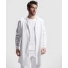 Roly Unisex ilgarankovis chalatas MEDERI Balta
