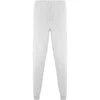 Roly Unisex ilgos tiesios kelnės FIBER Balta