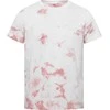 Roly Unisex marškinėliai trumpomis rankovėmis su batiko marginimo efektu JOPLIN Raudona chrizantema