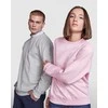 Roly Unisex megztinis iš ekologiškos šukuotos medvilnės ir perdirbto poliesterio BATIAN Heather pilkas