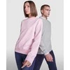 Roly Unisex megztinis iš ekologiškos šukuotos medvilnės ir perdirbto poliesterio BATIAN Šviesiai rožinė