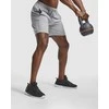 Roly Unisex šortai su kišenėmis ir reguliuojamu juosmeniu SPORT Heather pilkas