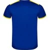 Roly Unisex sportinis komplektas: 2 marškiniai + šortai RACING Geltona/karališka mėlyna