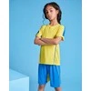 Roly Unisex sportinis komplektas iš trijų audinių derinio BOCA Geltona/karališka mėlyna