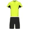 Roly Unisex sportinis komplektas iš trijų audinių derinio BOCA Fluoro geltona/juoda