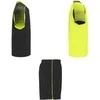 Roly Unisex sportinis komplektas, kurį sudaro 2 marškinėliai + 1 pora šortų JUVE Fluoro geltona/juoda