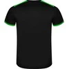 Roly Unisex sportinis komplektas, kurį sudaro 2 marškinėliai + 1 pora šortų RACING Žalioji/juoda