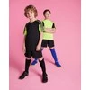 Roly Unisex sportinis komplektas, kurį sudaro 2 marškinėliai + 1 pora šortų JUVE Fluoro geltona/juoda