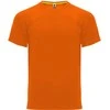 Roly Unisex techniniai marškinėliai su reglano rankovėmis MONACO Fluoro oranžinė