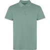 Roly Unisex trumpų rankovių polo marškiniai, 100% medvilnė COBAIN Antis žaliai plautas