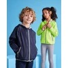 Roly Unisex vėjo striukė su gobtuvu ANGELO Fluoro geltona