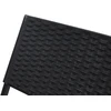 Lauko baldų komplektas Rattan Style Folding SDCZ01, Juodas