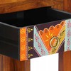 Konsolinis staliukas, 110x35x75 cm, akacijos medienos masyvas