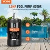 Vevor 1 AG baseino siurblio variklis 115/230V