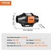 Vevor 102mm ortakinis ventiliatorius su greičio reguliavimu