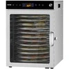 Vevor 12 padėklų maisto džiovykla iš nerūdijančio plieno 800W