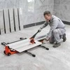 Vevor 1200 mm plytelių pjaustyklė su kreipiančiosiomis