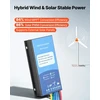VEVOR 1200W 24V vėjo turbinos generatorius, 3 menčių rinkinys