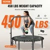 Vevor 129 cm sulankstomas mini trampolinas su rankena