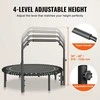 Vevor 129 cm sulankstomas mini trampolinas su rankena