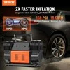Vevor 12V 10.6 CFM dviejų cilindrų oro kompresorius