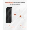 Vevor 12V 400W saulės ir vėjo energijos rinkinys