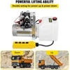 Vevor 12V 4,5L dviveiksmis hidraulinis agregatas