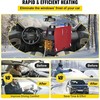 Vevor 12V 5000W dyzelinis oro šildytuvas su nuotoliniu valdymu
