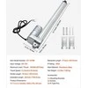 VEVOR 12V linijinis pavaras, 305 mm eiga, IP65