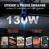 Vevor 130W CO2 lazerinis graviravimo aparatas 900x1400mm