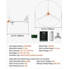 Vėjo jėgainė VEVOR FD2000W, 1500W 24V