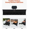 Vevor 1524 mm universalus sniego valymo priedas ATV