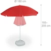 Relaxdays 180 cm sodo skėtis