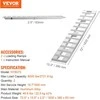 Vevor 183 cm aliuminio rampos, 2721 kg, 2 vnt.