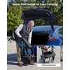 Vevor 2-in-1 vaikštynė ir transporto kėdė senjorams