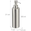 Relaxdays 2 muilo dozatorių rinkinys 300ml