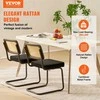 Vevor 2 rataninės valgomojo kėdės