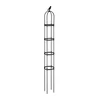 Relaxdays 2 sodo obeliskų rinkinys 188 cm juodos spalvos