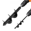 Vevor 2 vnt. grąžtai 30 cm ir 22 cm