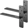 Vevor 2 vnt lentynos laikikliai 355.6 mm