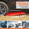 Vevor 2 vnt. traukos lentos su maišu raudonos