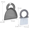 Kodustaar 2 x mini semtuvėlio rinkinys pilkos spalvos